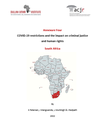 Annexure Four: COVID-19 restrictions and the impact on criminal justice and human rights | South Africa