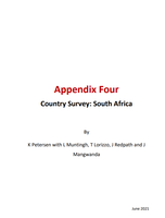Country Survey Report: South Africa