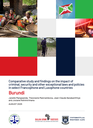 BURUNDI: Comparative study and findings on the impact of criminal, security and other exceptional laws and policies in select francophone and lusophone countries. BURUNDI: Comparative study and findings on the impact of criminal, security and other exceptional laws and policies in select francophone and lusophone countries.