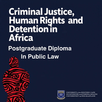 Postgraduate Diploma in Public Law focusing on Criminal Justice, Human Rights and Detention
