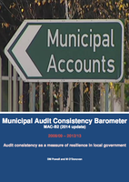 Municipal Audit Consistency Barometer MAC-B2 (2014 update) 2008/09 – 2012/13