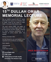 15th Dullah Omar Memorial Lecture [21 October 2025]