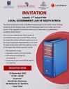 Launch: 17th Issue of the Local Government Law of South Africa [19 November 2025]