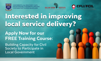 Training Course: Building Capacity for Civil Society to Participate in Local Government [23-25 February 2026]