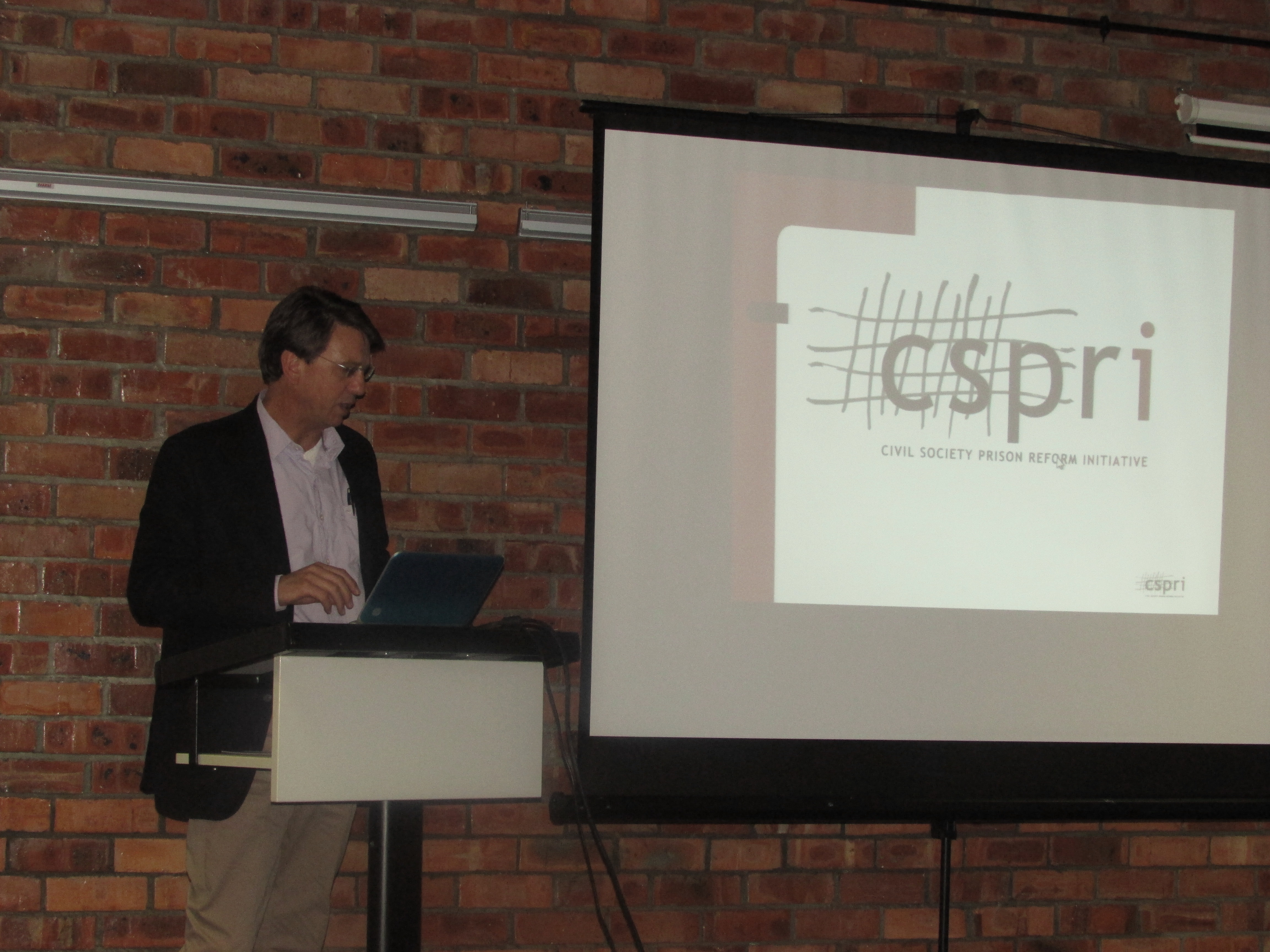 Lukas Muntingh presented two papers during this seminar.