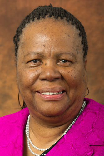 Minister of Higher Education and Training, Honourable Naledi Pandor
