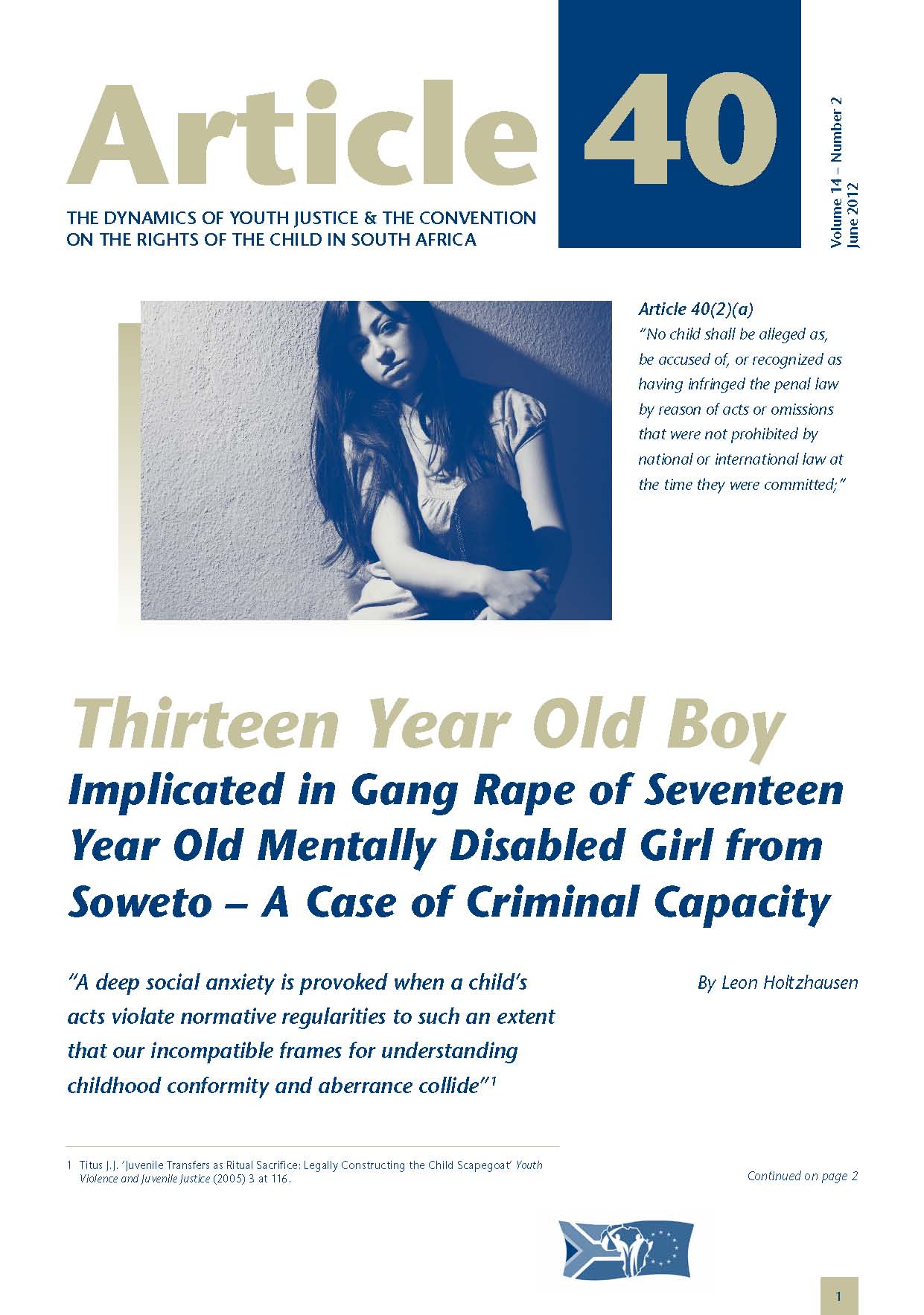 Article 40, June 2012