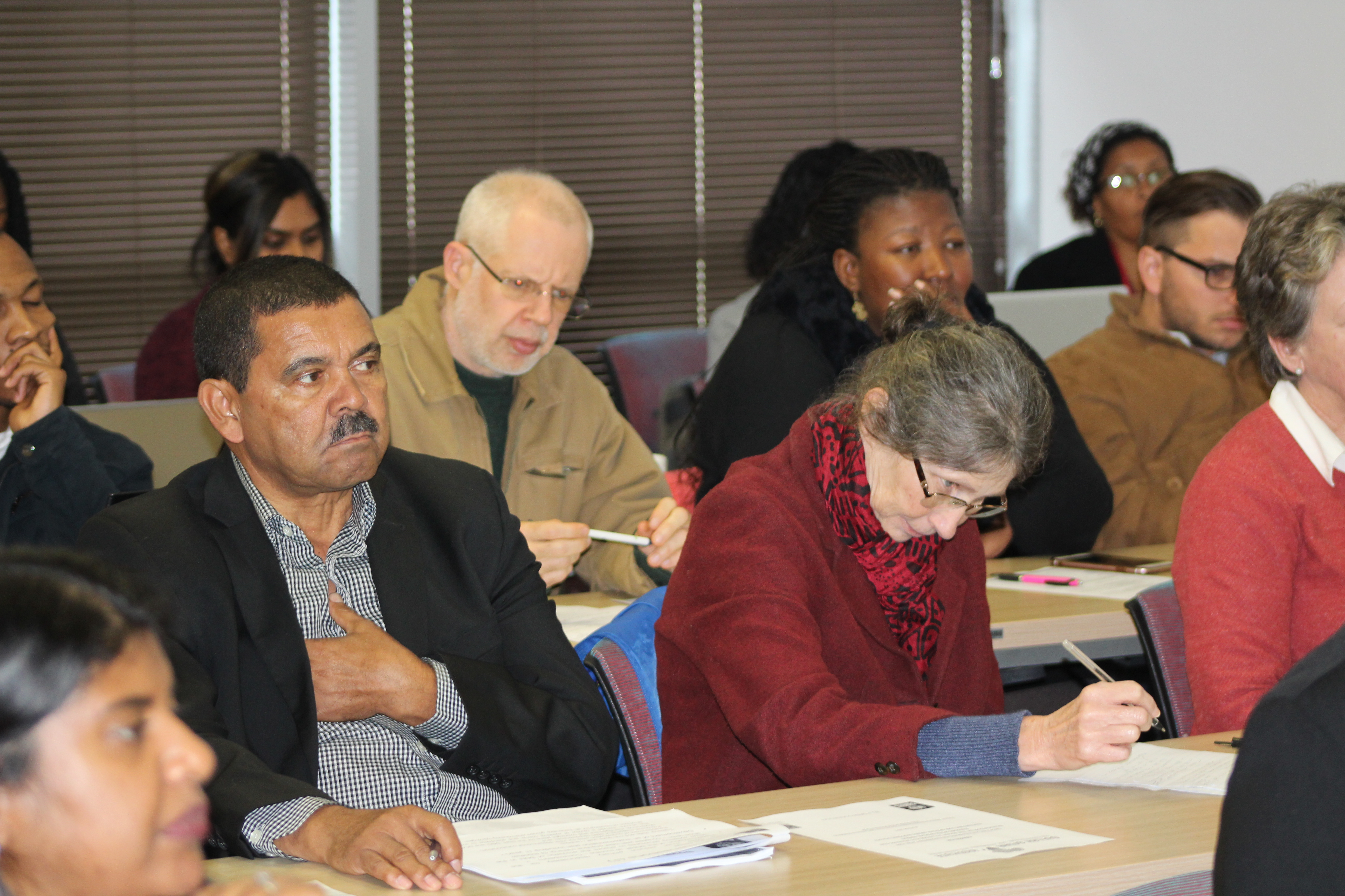 Delegates at the seminar which looked at the challenges in the realisation of the right to adequate housing for person with special needs in South Africa.