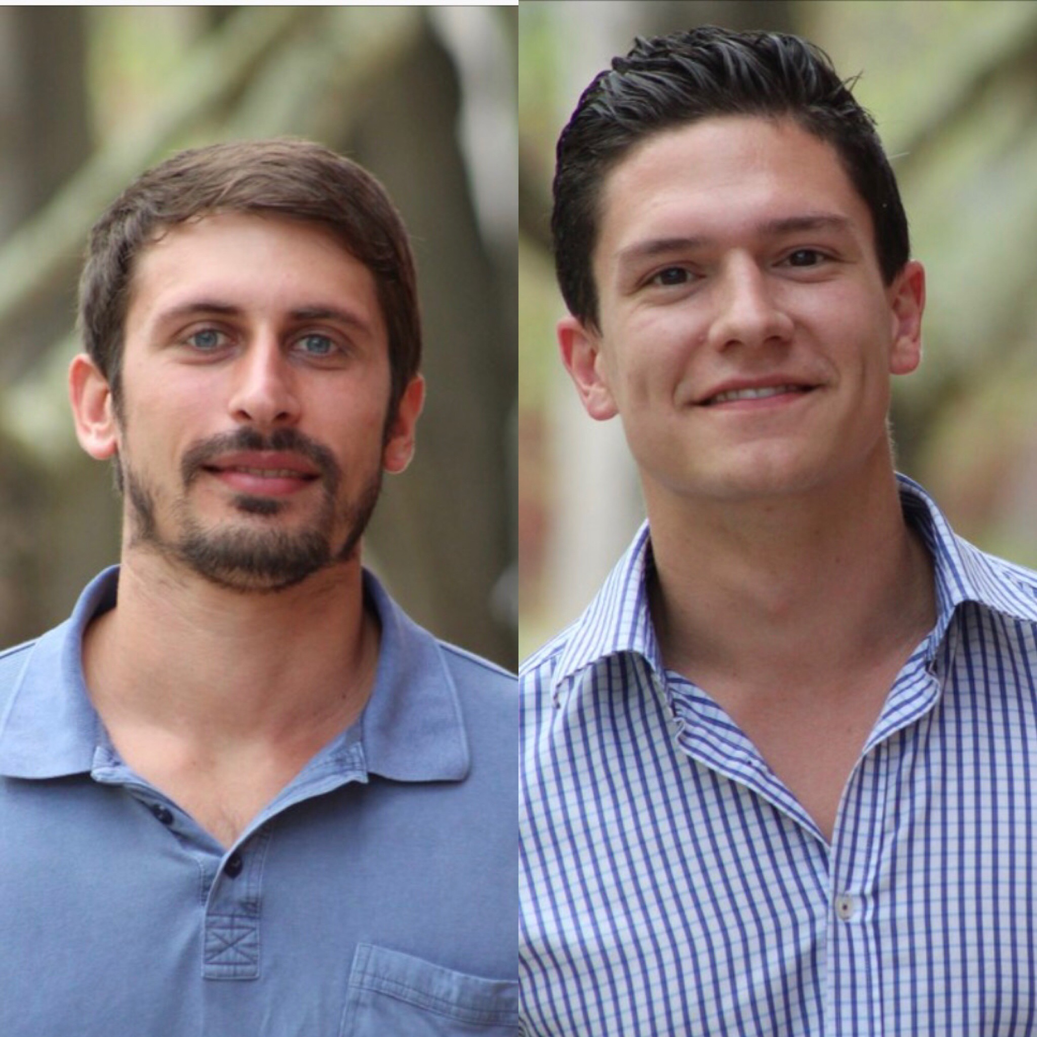 From left to right: Adriano Dirri and Fabrizio E. Crameri