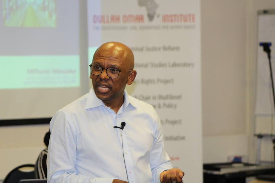 Mr Mthunzi Mdwaba