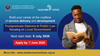 APPLICATIONS OPEN: Postgraduate Diploma in Public Law focusing on Local Government
