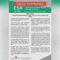 [Call for Submissions] ESR Review Special Issue: Community-Based Paralegals in Africa: Access to Justice, Challenges and Lessons