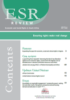 ESR Review, Volume 15 No. 2 2014 now available!