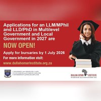 LAST CHANCE TO APPLY! LL.M/M.Phil and LLD/PhD  in Multilevel Government and Local Government - 2027