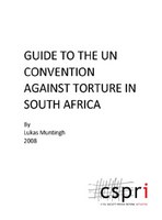 Guide to the UN Against Torture in South Africa