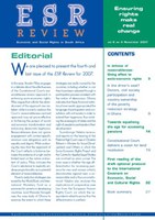 ESR Review, November 2007