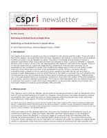 CSPRI's 30 Days & Newsletter (September 2007)