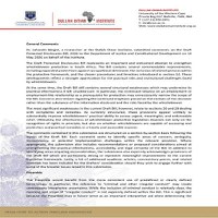 Protecting Whistleblowers in Practice: Submission on the Draft Protected Disclosures Bill