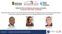 Webinar: 2021 Local Elections, Governance and Stability