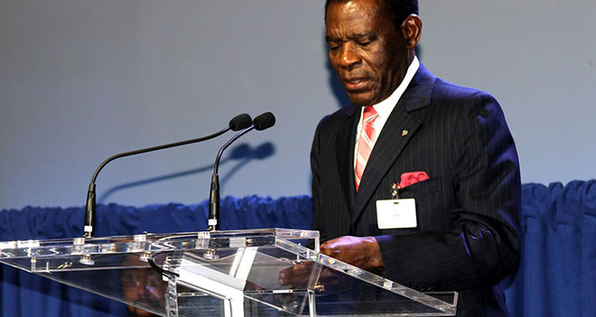 President Obiang of Equatorial Guinea