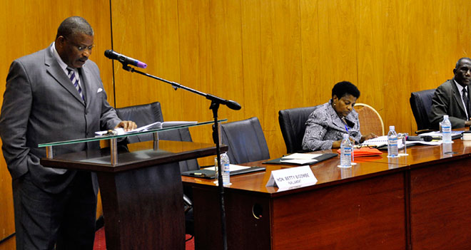 Special Rapporteur Med Kaggwa