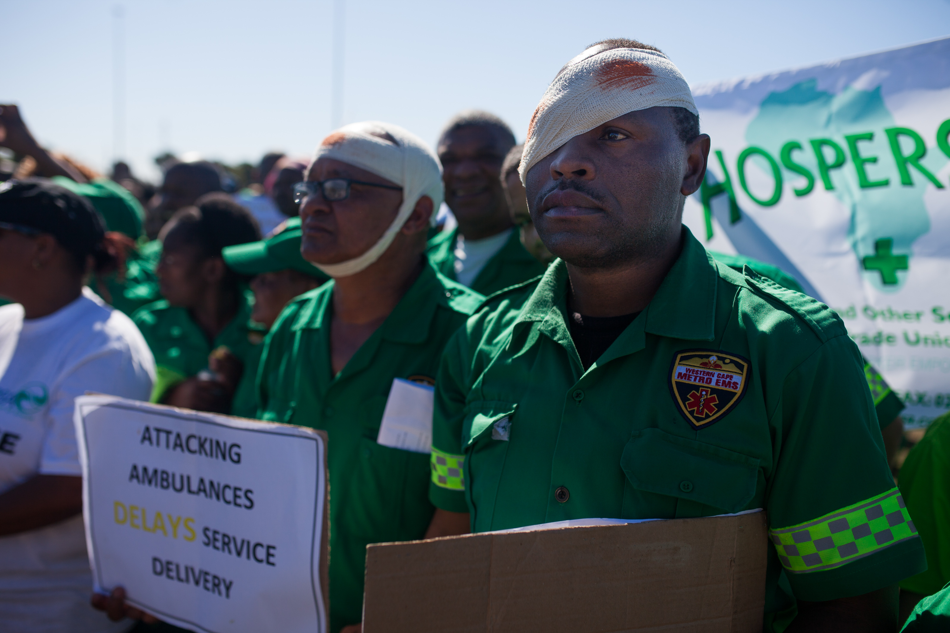 The Western Cape budget for Emergency Services grew with only 4% whilst the service is already under strain. Photo: Ahsraf Hendricks/GroundUp