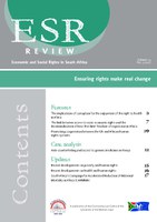 ESR Review, Volume 13 No 3, 2012