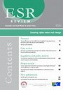 ESR Review Volume 12 No 3 - 2011 ESR Review Volume 12 No 3 - 2011