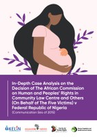 In-Depth Case Analysis on the Decision of The African Commission on Human and Peoples’ Rights in Community Law Centre and Others (On Behalf of The Five Victims) v Federal Republic of Nigeria (Communication 564 of 2015)