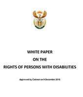 White Paper on the Rights of Persons with Disabilities (Cabinet Approved)